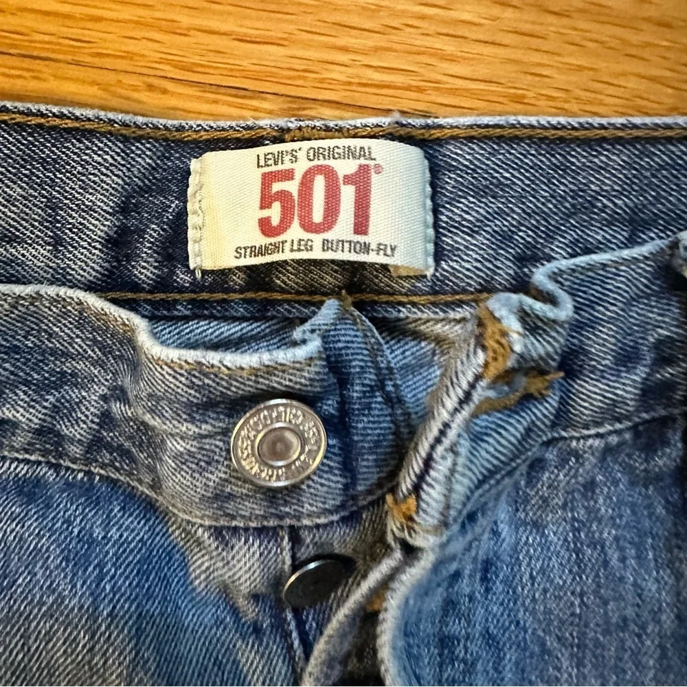 Levi's 501 cut-off jean shorts. Original Size 36